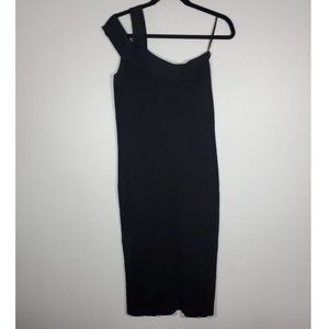 NY&C One Shoulder Black Dress